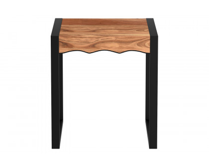 Worldwide - Rohani Accent Table in Natural/Black