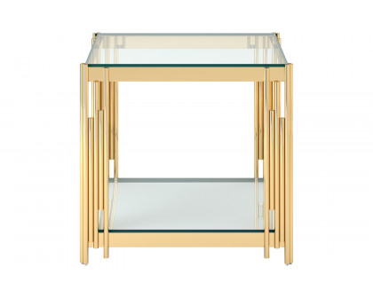 Worldwide Estrel Large  Accent Table - Gold