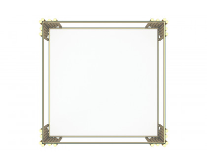 Worldwide Estrel Large  Accent Table - Gold