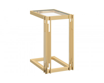 Worldwide™ Estrel Small Accent Table - Gold