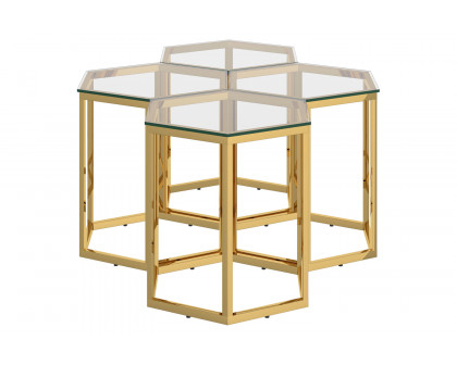 Worldwide - Fleur Accent Table