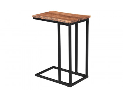 Worldwide - Jivin Accent Table in Natural/Black