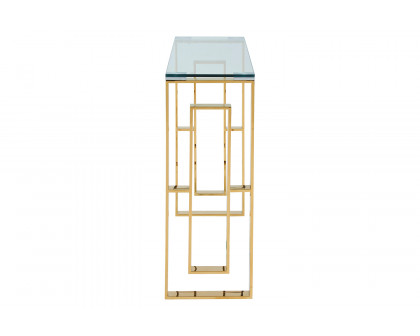 Worldwide Eros Console/Desk - Gold