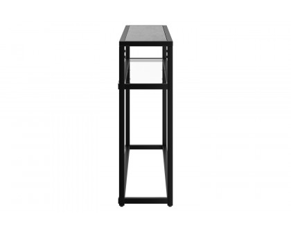 Worldwide - Quinn Console Table in Black