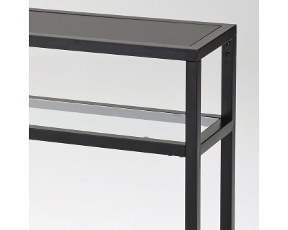 Worldwide - Quinn Console Table in Black