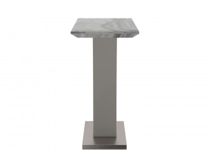 Worldwide - Napoli Console Table in Light Gray