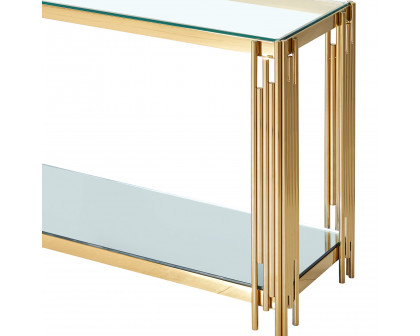 Worldwide Estrel Console Table - Gold