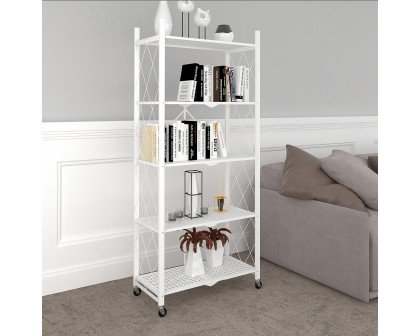 Worldwide - Quby 5-Tier Folding Shelf