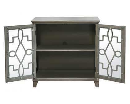 Worldwide Rosela Cabinet - Antique Gray