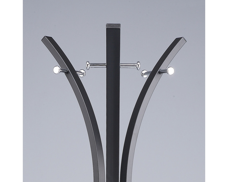 Worldwide - Luna II Coat Rack in Black