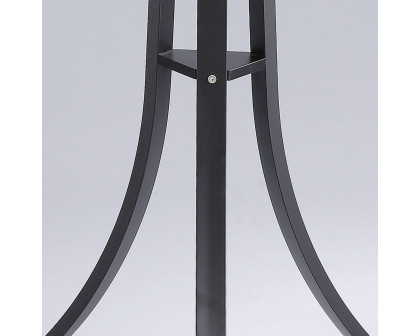 Worldwide - Luna II Coat Rack in Black