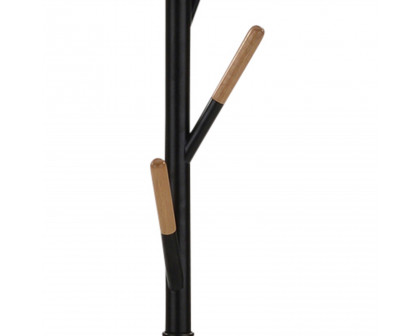 Worldwide - Tenley Coat Rack in Black/Natural