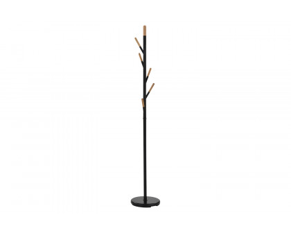 Worldwide - Tenley Coat Rack in Black/Natural