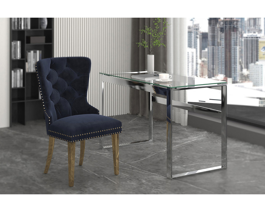 Worldwide - Zevon Desk in Silver