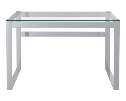 Worldwide - Zevon Desk in Silver