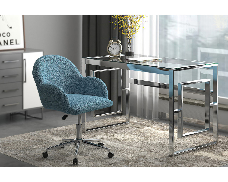 Worldwide Eros Desk - Silver