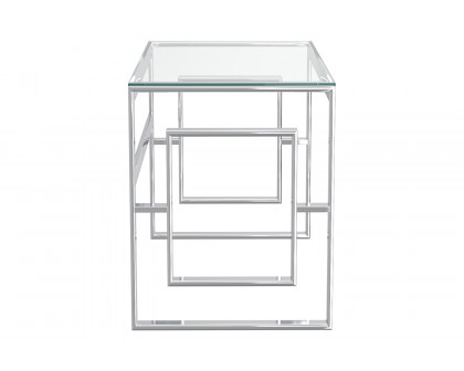 Worldwide Eros Desk - Silver