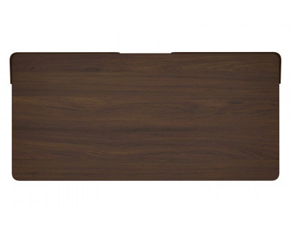 Worldwide Anand Desk - Walnut/Aged Gold