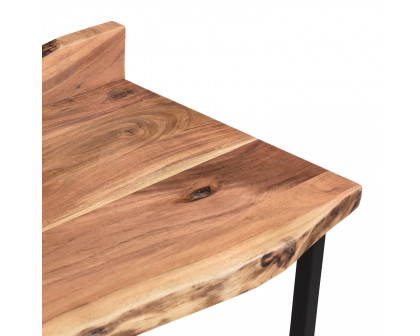 Worldwide - Jivin Desk in Natural/Black