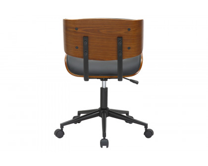 Worldwide - Loki Office Chair in Black/Walnut