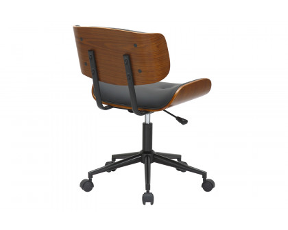 Worldwide - Loki Office Chair in Black/Walnut