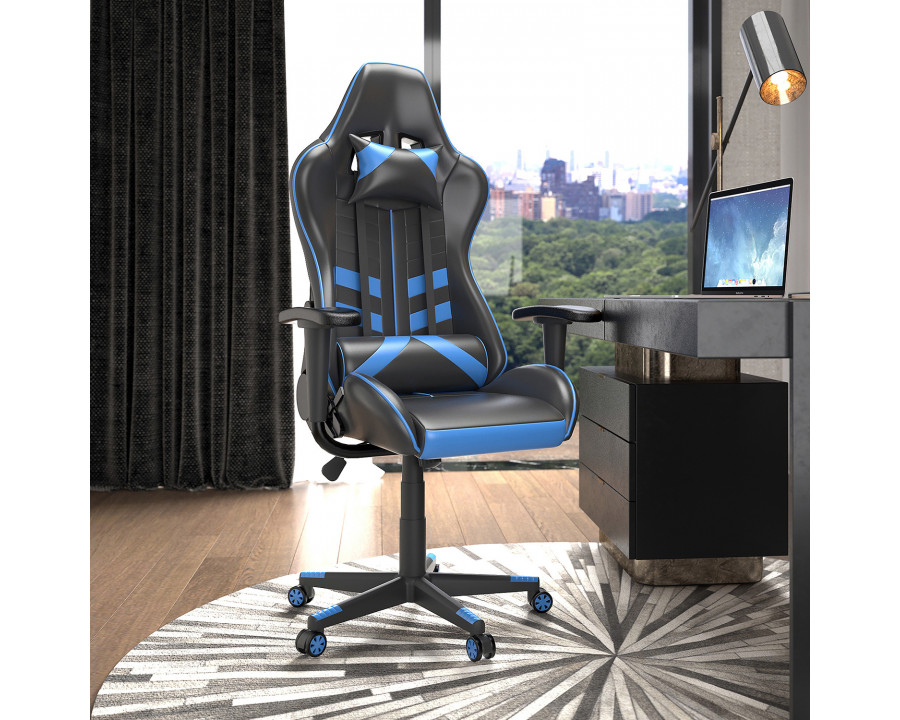 Worldwide Blade Office Chair - Blue/Black