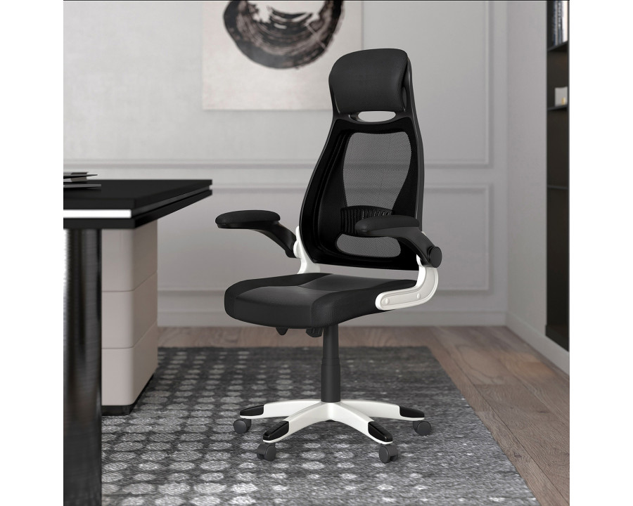 Worldwide - Figo Office Chair in Gray/Black