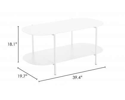 ZUO Pullman Coffee Table - White