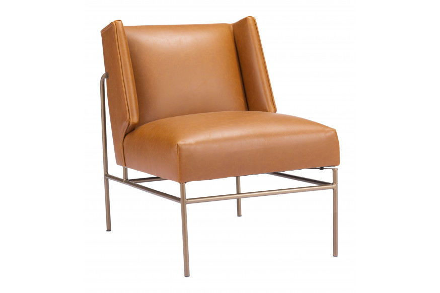 ZUO™ Atlanta Accent Chair - Brown