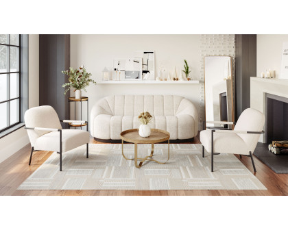 ZUO - Chicago Accent Chair in Ivory