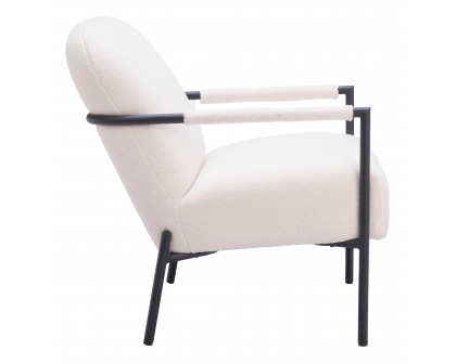 ZUO - Chicago Accent Chair in Ivory