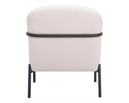 ZUO - Chicago Accent Chair in Ivory