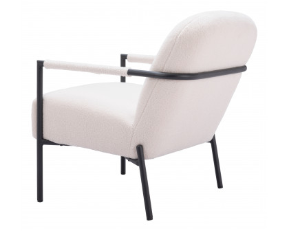 ZUO - Chicago Accent Chair in Ivory