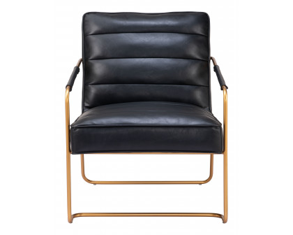 ZUO™ Dallas Accent Chair - Vintage Black