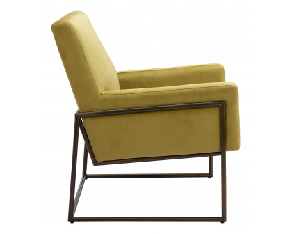 ZUO™ New Accent Chair - Olive Green