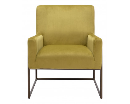 ZUO™ New Accent Chair - Olive Green