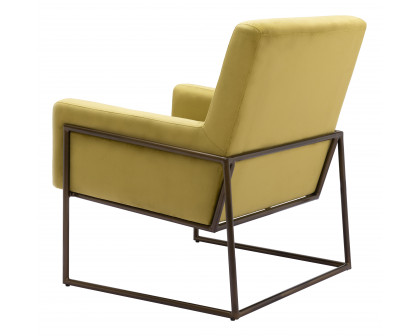 ZUO™ New Accent Chair - Olive Green