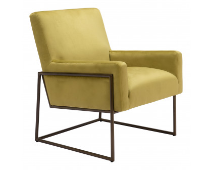 ZUO™ New Accent Chair - Olive Green