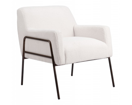 ZUO Charleston Accent Chair - Cream