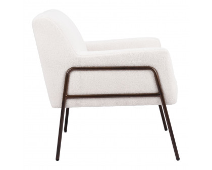 ZUO Charleston Accent Chair - Cream