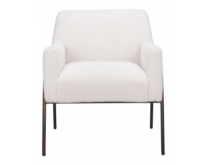 ZUO Charleston Accent Chair - Cream