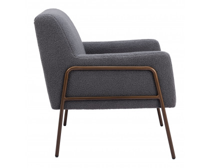 ZUO Charleston Accent Chair - Gray