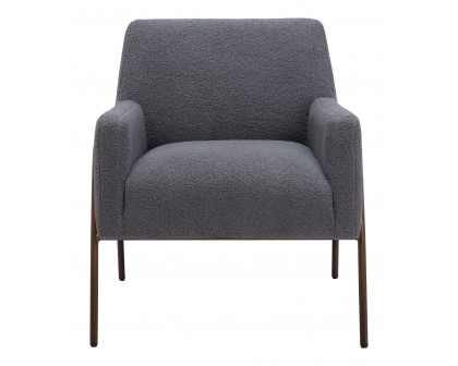 ZUO Charleston Accent Chair - Gray