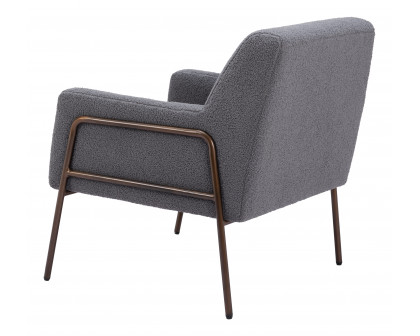 ZUO Charleston Accent Chair - Gray