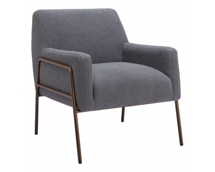 ZUO Charleston Accent Chair - Gray