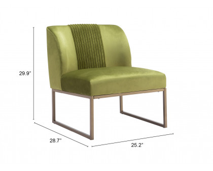 ZUO™ Sante Fe Accent Chair - Olive Green