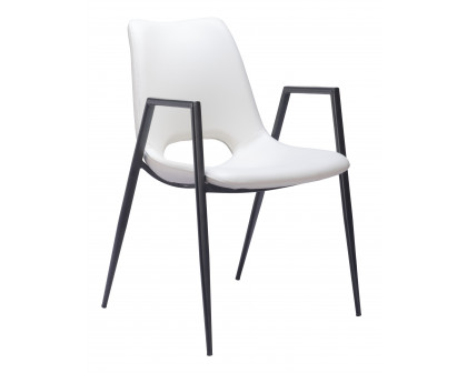 ZUO Desi Dining Chair (Set of 2) - White