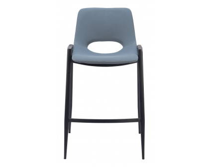 ZUO Desi Counter Stool (Set of 2) - Blue