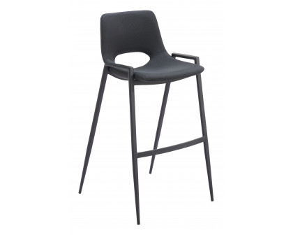 ZUO Desi Barstool (Set of 2) - Black