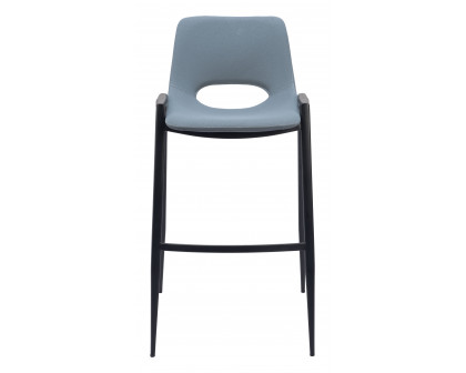 ZUO Desi Barstool (Set of 2) - Blue